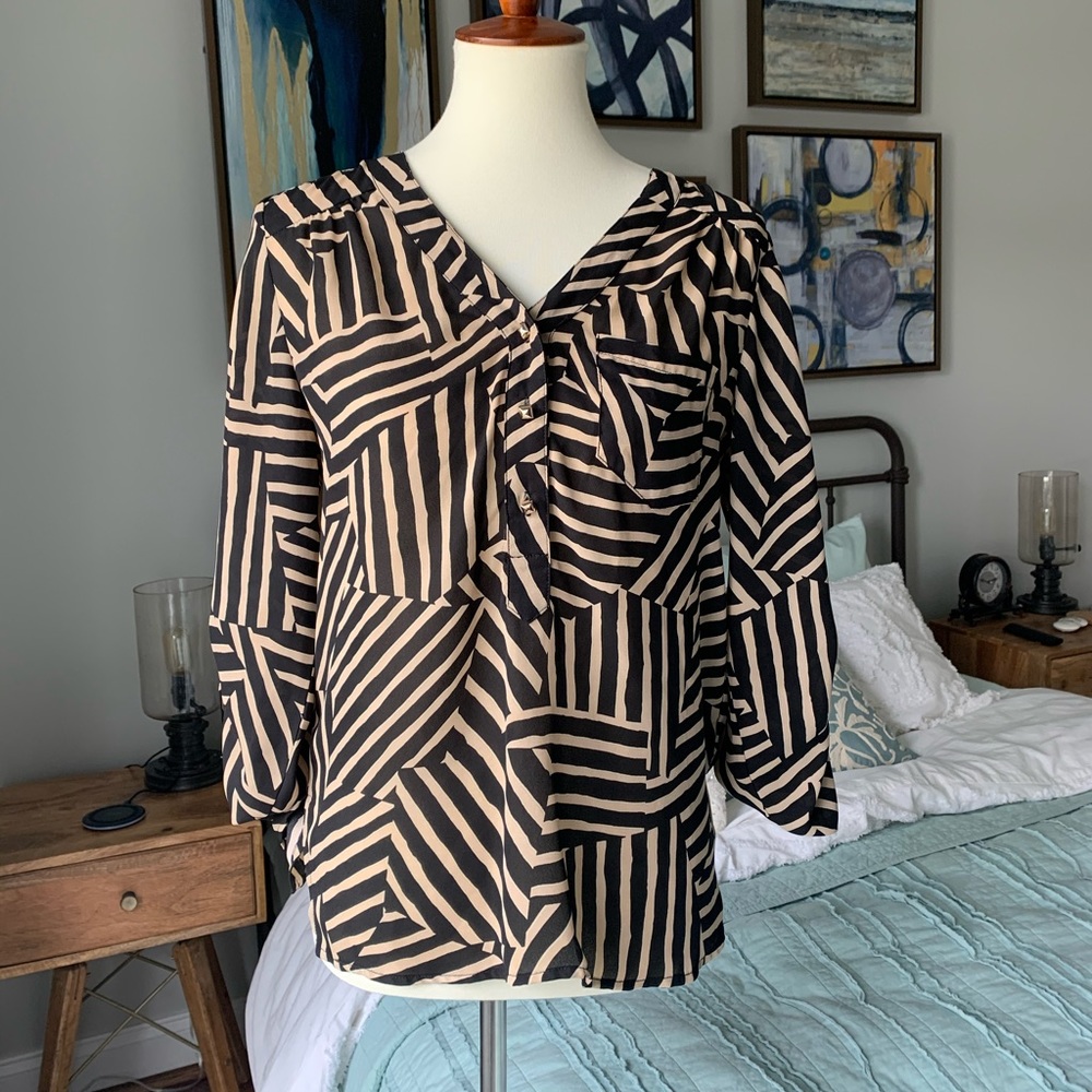 Anthropologie 3/4 Sleeve Blouse